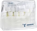 Travelon Travelon 1-Quart Zip-Top Bag with TSA Approved Plastic Bottles Packing Folders & Cubes