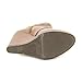 BCBGeneration Women's Loralei Ankle Wedge Bootie, Cognac