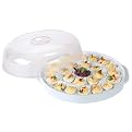 Chill and Serve Deviled-Egg Platter- White