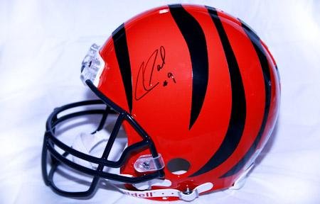 Carson Palmer Signed Helmet - Authentic - Autographed NFL Helmets