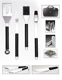Sharper Image 18-Piece Barbecue Tool Set with Case