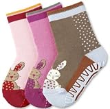 from Sterntaler Sterntaler Non-Slip Baby/Children Socks Rabbit - Red, 12-18 months- available in different colours and sizes