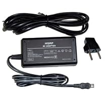 HQRP AC Power Adapter for Sony HandyCam DCR-TRV210, DCR-TRV230, DCR-TRV240, DCR-TRV250, TRV260, DCR-TRV280 Camcorder (USA & Euro Plug)
