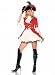2Pc Pirate Captain Costume Overcoat Dress Lace Collar