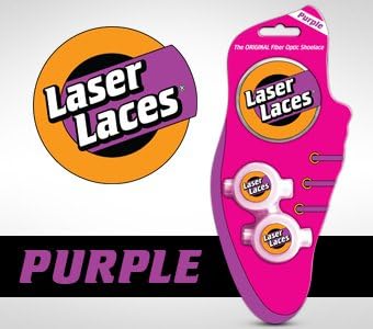 Purple Laser Laces