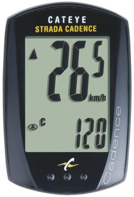 Cateye Strada Cadence Cycle Computer CC-RD200 8+ Functions Black
