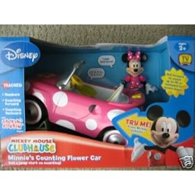 Minnie's Counting Flower Car from Disney's Mickey Mouse Clubhouse