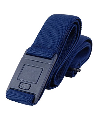 Beltaway Belt SQUARE BUCKLE-Belt PLUS SIZE Stretch Adjustable Invisible Belt, Denim
