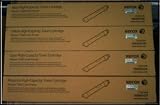 GENUINE XEROX PHASER 7500 HIGH YIELD TONER SET 106R01436, 106R01437, 106R01438, 106R01439 BCYM Sealed In Retail Packaging