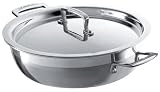 Le Creuset Tri-Ply Stainless Steel 5-Quart Covered Braiser