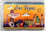 Las Vegas Souvenir Playing Cards - Yellow