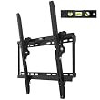 Cheetah Mounts APTMSB Flat Screen TV Wall Mount Bracket for 20-55" Plasma LED LCD TV Includes Free 10' Braided High Speed HDMI Cable With Ethernet