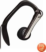 TDK LoR スポーツヘッドホン イヤーフックタイプ ブラック TH-SEF201BK