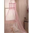 Popsicle Sequin Voile Bed Canopy in Pink