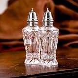 OLYMPIA SALT AND PEPPER SET - OLYMPIA CRYSTAL SALT AND PEPPER SET