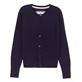 Girls' Cherokee Uniform Cardigan Sweater - Navy
