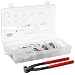 Oetiker 18500060 Stepless Ear Clamp Kit (Stepless Ear Clamps, stainless steel with standard jaw pincer)