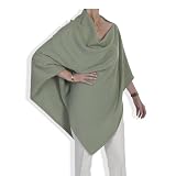 Cashmere Poncho - 060 Soft Green by Catherine Robinson