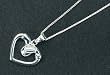 Love Golf Sterling Silver Necklace