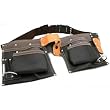 Faux Leather Tool Belt Carpenters Construction Pouch