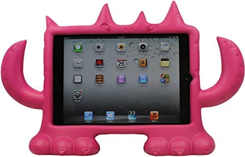 Apple iPad Mini Shock Proof series iMonster design especially for kids/family with Easy grip handle-Pink
