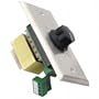Atlas AT10 10 Watt Single Gang Stainless Steel 70.7V Commercial Attenuator with dial and scale