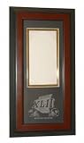 Super Bowl XLII Logo Wall Mountable Game Ticket Display Case