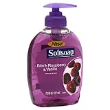 Softsoap Hand Soap, Black Raspberry and Vanilla, 7.5-Ounces (Pack of 12)