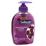 Softsoap Hand Soap, Black Raspberry & Vanilla, 7.5-Ounces (Pack of 12)