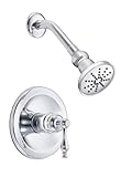 Danze D500022T Antioch Single Handle Tub and Shower Trim Kit with 3 1/2 Inch Showerhead, Chrome by D