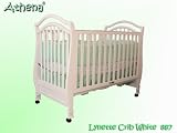 AFG Baby Furniture 887AW Lynette 2 in 1 Crib - White