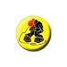 Limp Bizkit - Buttons Caution Icon (in 2,5 cm) von Limp Bizkit - alle Infos