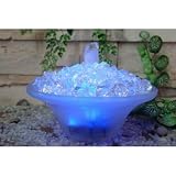 41JbA9T%2BbKL. SL160  Small bowl shaped Water Feature   neon LED light up effect
