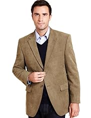2 Button Suedette Jacket