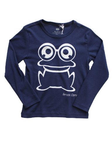 Green Cotton Jungen Langarmshirt 1510112700, HACO BLUE, Gr. 110, Blau (Blue) Preisvergleich