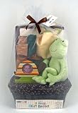 Lambs and Ivy Froggyville 8 Piece Gift Basket