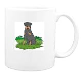 Mug with rotty, rottweiler, dog, canine