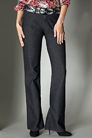 Per Una Cotton Rich Bootleg Jeans with Belt