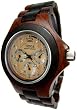 Tense Multi Eye Two Tone Mens Sandalwood Wood Watch G4300SD