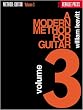 A Modern Method For Guitar Vol 3
