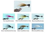 Mini Foo Jig Steelheader 1 / 32 oz. and 1 / 64 oz. Color: Black head / black & yellow body; Weight: 1 / 32 oz. - B000309P9Y