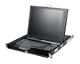 StarTech.com 1UCABCONS17 1U 17-Inch Rack Mount LCD Console with Rear Mount KVM Switch Module