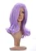 Lavender Purple Shoulder Length Thick Glamour Wig | In the style of Kelly Osbourne Lavender Purple Shoulder Length Thick Glamour Wig | In the style of Kelly Osbourne