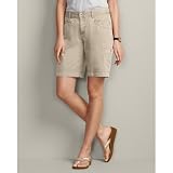41JbMu3%2BqML. SL160  Eddie Bauer Curvy 10 Textured Cotton Cargo Shorts