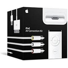 Apple iPod AudioVideo Connection Kit zur Verbindung des iPod mit der Stereoanlage