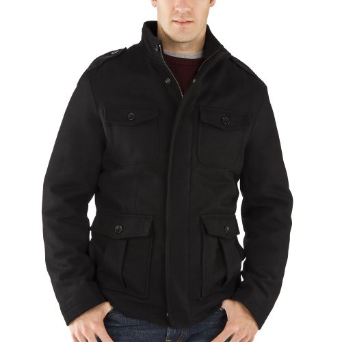 Merona&reg; 4 Pocket Coat - Ebony