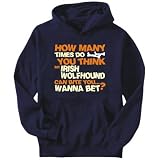 Hoodie Mens Navy Blue 