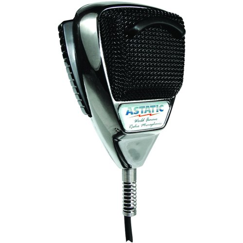 ASTATIC 302-10187 4-PIN NOISE-CANCELING MICROPHONE (CHROME) ASTATIC 302-10187 4-PIN NOISE-CANCELING MICROPHONE (CHROME)