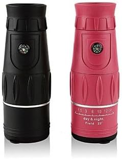 DJJ Moge ? 35X95 Monocular Zoom Binoculars High Definition Telescope Night Vision with Campass D55 , Black