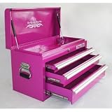 The Original Pink Box PB2603C 26 inch 3-Drawer Chest, Pink